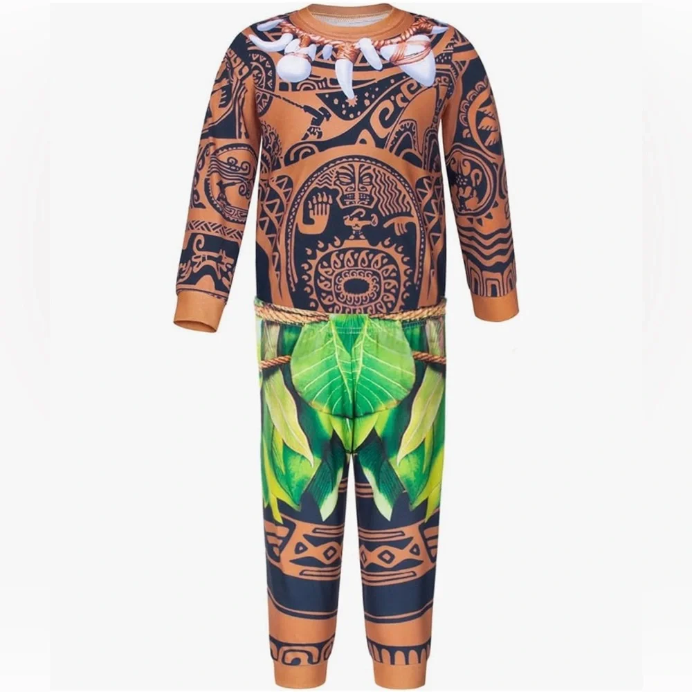 Maui Character from Moana Movie Costume 2-3T